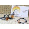 Pulsera gota 102 azul. Iesu. Mod0102az