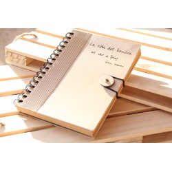 301-LA VIDA DEL HOMBRE ES VER A DIOS. A5 boton kraft. IRE-203 · PAP301