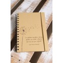 Las palabras amables y tiernas... | Cuaderno A5 kraft