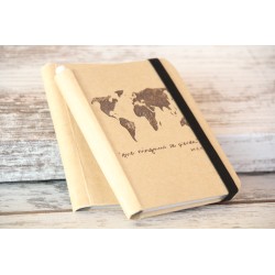 502-QUE NINGUNO SE PIERDA. A7 kraft con lapiz. QUE-001 · PAP502