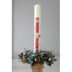 Cirio Pelícano 7*70. PINTADO A MANO. CiP002-7