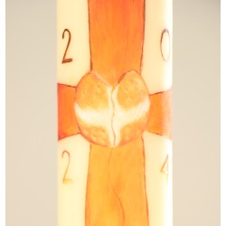 Cirio Pan Partido 7*70. PINTADO A MANO. CiP004-7