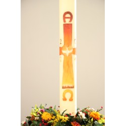 Cirio Pan Partido 8*80. PINTADO A MANO. CiP004-8