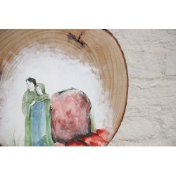 XIV ESTACIÓN con nombre. Jesús es colocado en el sepulcro. VIA-14T