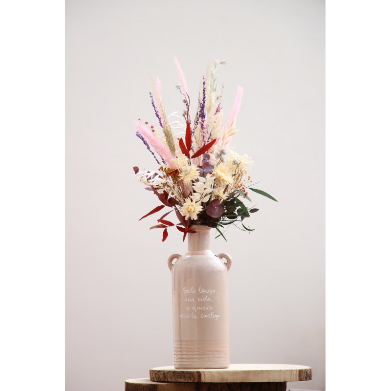 Berea de hellycrisum (mensaje). · Solo tengo una vida y quiero vivirla contigo FL026ms