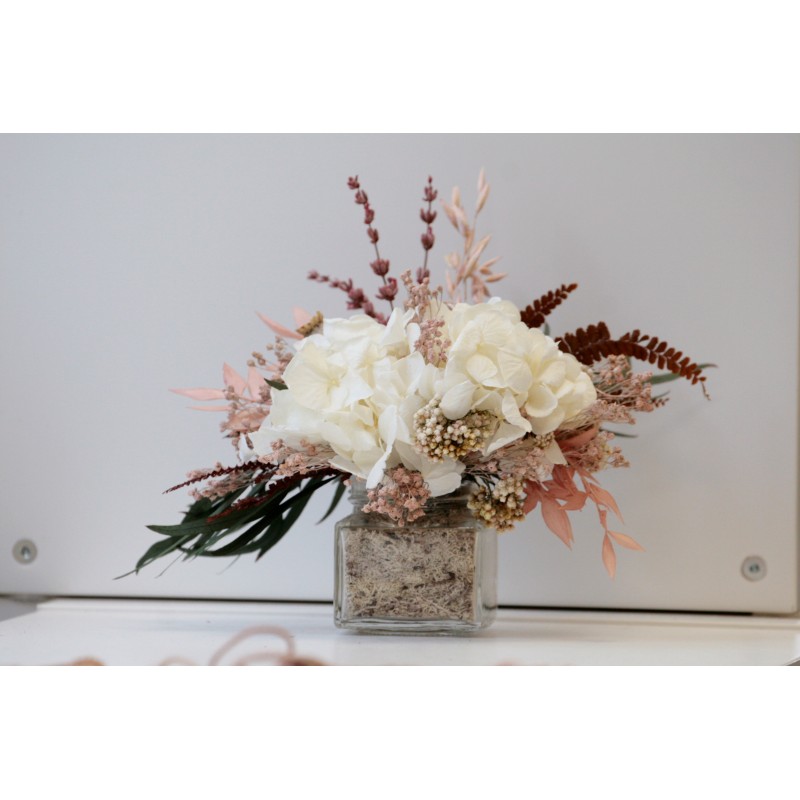 Maran de hortensias - rosa. FL005r