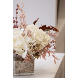 Maran de hortensias - rosa. FL005r