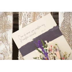 TARJETA FLOR Que el amor sea vuestra raíz.... QTj021 · FLOR3001