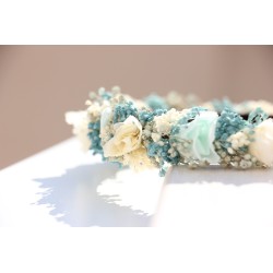 Imelda Corona-diadema azul. BBC046a · FLOR5010