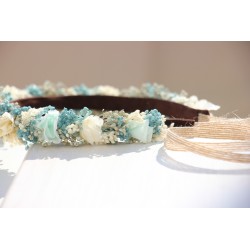 Imelda Corona-diadema azul. BBC046a · FLOR5010