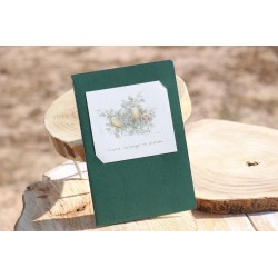 3-VUELVE, TU HOGAR TE ESPERA. ACUARELA A5 kraft cosido- finito-Verde. HOG-506-VER · PAP3