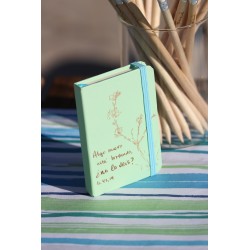 203-ALGO NUEVO ESTÁ BROTANDO. A7 polipiel-Verde pastel. ALG-002-VEp · PAP203