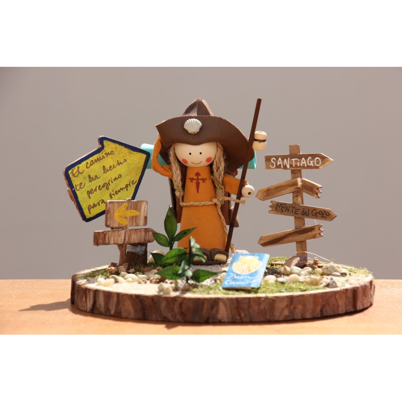 El camino te ha hecho peregrino para siempre. K050