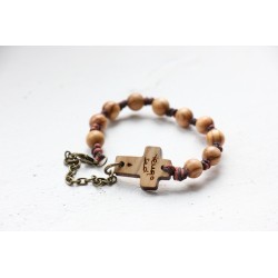 Pulsera dec. Olivo Mod 311. Tengo sed. Mod0311