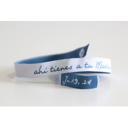 Pulsera tela Ahí tienes a tu madre