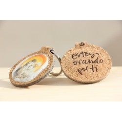 llavero peregrino transfer 878. Estoy orando por ti. Mod0878