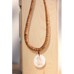 Colgante variado marron 1309