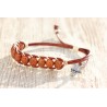 Pulsera dec olivo trenzada 1126