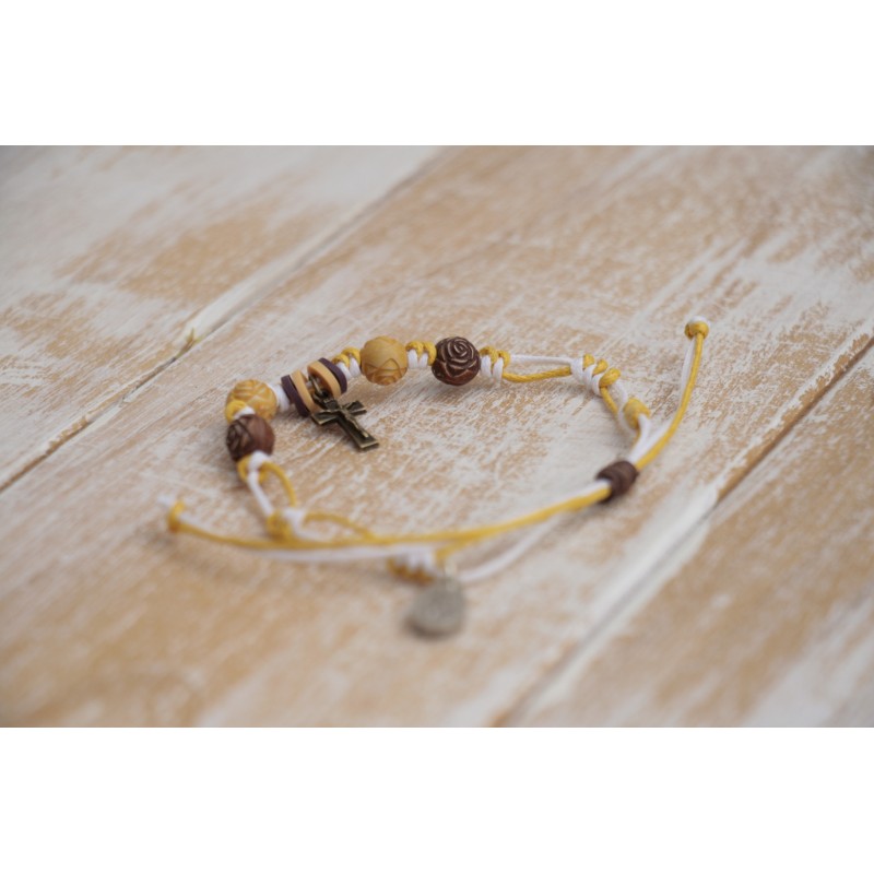 Pulsera hilo amarillo 1127