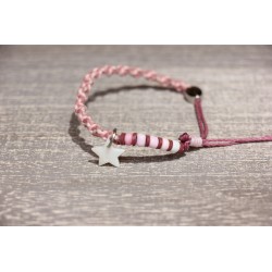 Macrame rosa redondo 1547