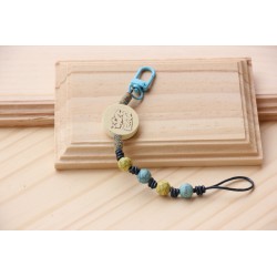 Llavero Huida a Egipto azul 0789