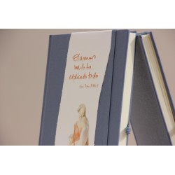 314-EL AMOR ME LO HA EXPLICADO TODO A5 encuadernado con goma kraft azul - EXP-211-AZU · PAP314