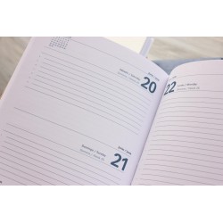 18-NUNCA PODREMOS SABER CUANTO BIEN... PINTADO A MANO. Agenda 2026-A5. Corcho. SON-834-pin · PAP7502