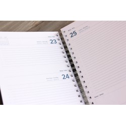 Que tu Espíritu Santo inspire...  Agenda 2026-A5. Espiral. AGE-835-AZU · PAP7506