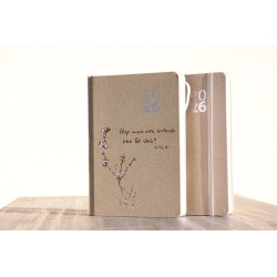 203-ALGO NUEVO ESTÁ BROTANDO. PINTADO A MANO. Agenda 2026-A5. ALG-836-NAT-pin · PAP7512