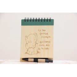 NO ME QUIERAS SIEMPRE... Bambú vertical boli 10x13cm. Colores. ELE-108 · PAP7003