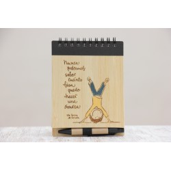 18-NUNCA PODREMOS SABER CUANTO BIEN PUEDE HACER...  Bambú vertical boli 10x13cm. Colores. SON-108 ·