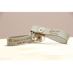 EL BUEN PASTOR. VV-Llavero Snap Urban-Sage. El Señor es mi pastor, nada temo. Mod2405