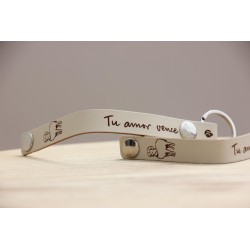 EL CORDERO. VV-Llavero Snap Urban-Sandshell. Tu amor vence. Mod2408