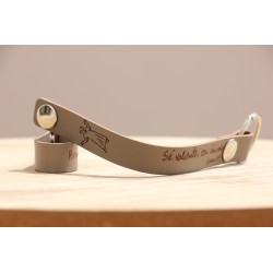 EL ORANTE. VV-Llavero Snap Urban-FUNGI. Sé valiente, ten ánimo. Mod2416