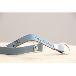 EL PEZ. VV-Llavero Snap Urban-Tempest Azul. Soy de Cristo. Mod2403