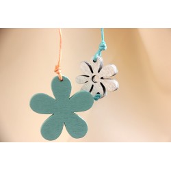 Medallón de la Virgen para cuna. Guárdame en ti. BEP-Flor · NENU105