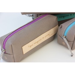 Estuche Que ninguno se pierda Color: morado - QUE-lg1-MOR · PAP4002m