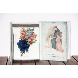 LIbro flor: Lo mejor de mi vida lo aprendí en tus manos -LOM-l03 · ARTE4022f