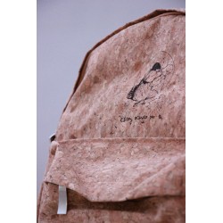 Mochila corcho: Estoy orando por ti. PER-mochila · POPU199