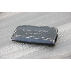 Portallaves piel: El Señor te bendiga y te guarde. BEN-porta · POPU1100