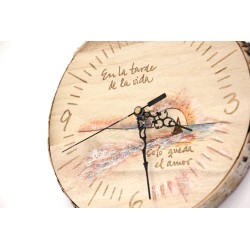 Reloj: En la tarde de la vida solo queda el amor. AMO-r04 · REG1304