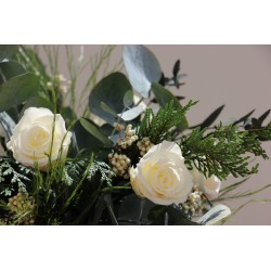 Barak de rosas champagne (Pequeño). FL025ch- · FLOR203