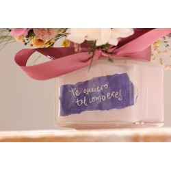 Marán Maia (morado). Te quiero tal como eres. FL120mo · FLOR1002