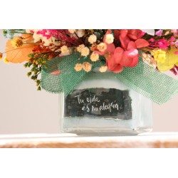 Marán Maia (multicolor). Tu vida es mi alegría. FL120mm · FLOR1001