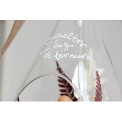 Belén cristal · Envueltos en luz de ternura. FNa115 · NAV2005