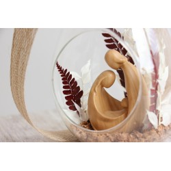 Belén cristal · Envueltos en luz de ternura. FNa115 · NAV2005