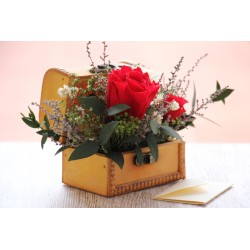 Cofre pequeño S. Valentín · FLOR1006