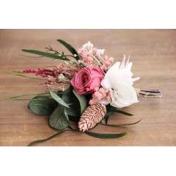 Leyre Prendido rosa. BBC064