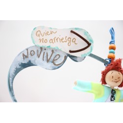Quien no arriesga no vive (surfero). K085 · REG85