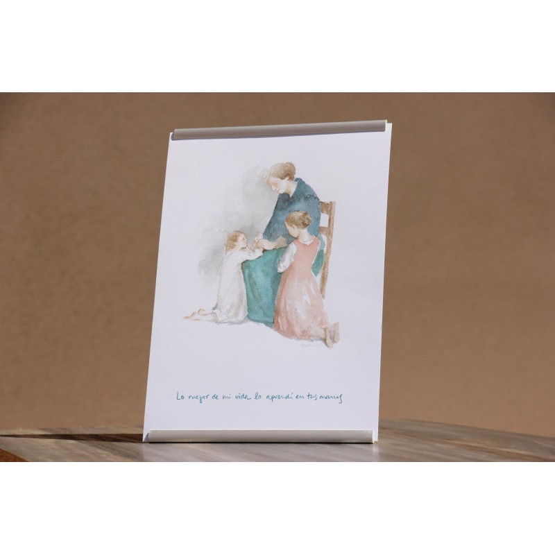 Repr. -Lo mejor de mi vida lo aprendí en tus manos Acua-0001